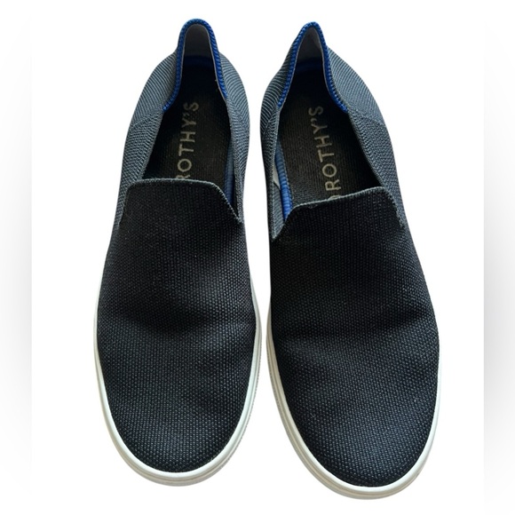Rothy's The Original Slip On Sneaker Black - Picture 3 of 9